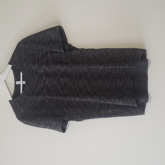 EUC Lululemon Pulse Slub Tee Heathered Black - Picture 2 of 6